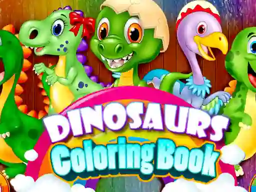 Igra Dinosaurs Coloring Book online