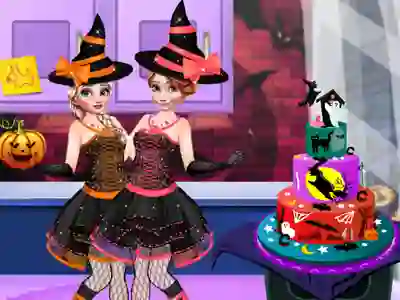 Igra Halloween Party Cake online