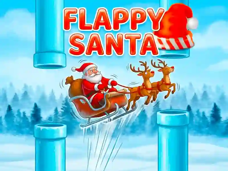 Igra Flappy Santa online