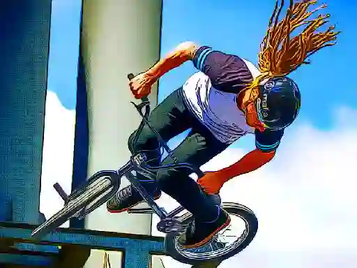 Igra bmx bikes jigsaw online