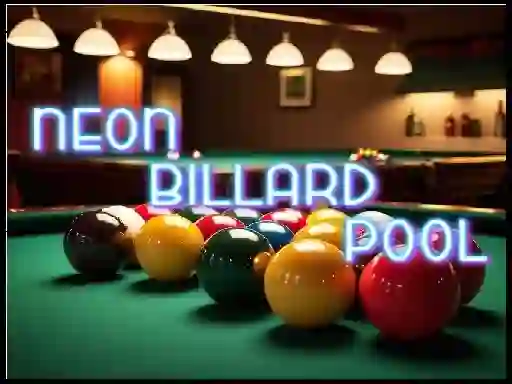Igra Neon Billard Pool online