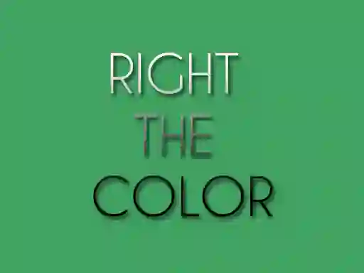 Igra Right the Color online