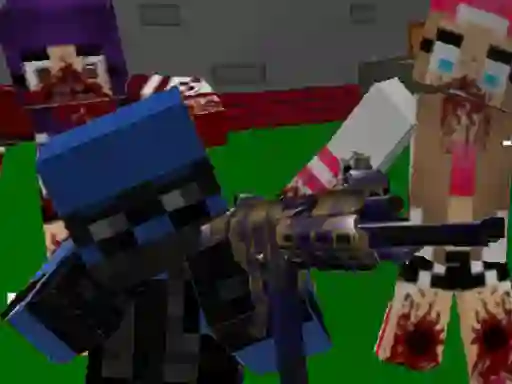 Igra Blocky Combat Special Forces: Zombie Apocalypse online
