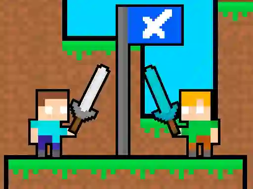 Igra Friends Battle Swords Drawn online