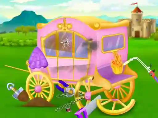 Igra Princess Castle Cleaning online
