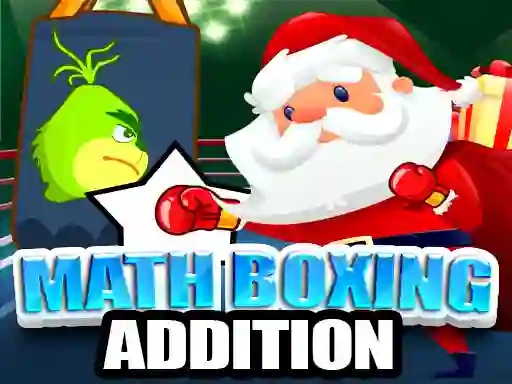 Igra Math Boxing Christmas Addition online