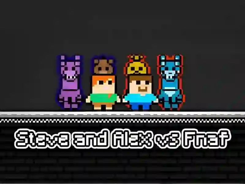Igra Steve and Alex vs Fnaf online