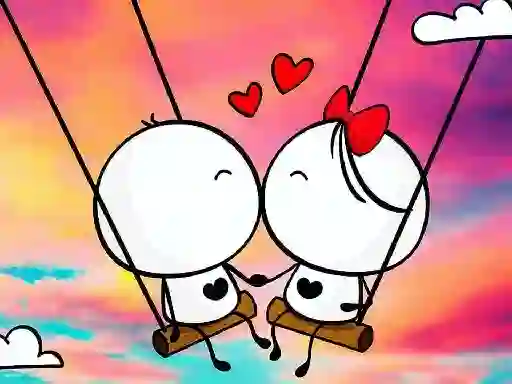 Igra Spot The Differences Happy Valentines Day online