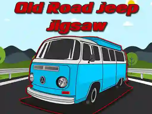 Igra Old Road Jeep Jigsaw online