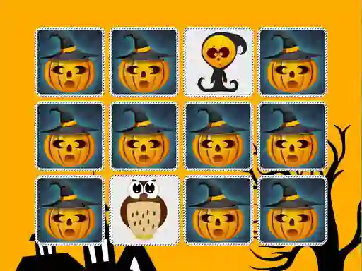 Igra Kids Memory Game Halloween online