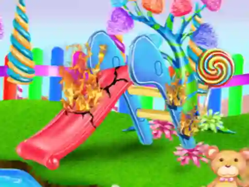 Igra Candy Garden Cleaning online