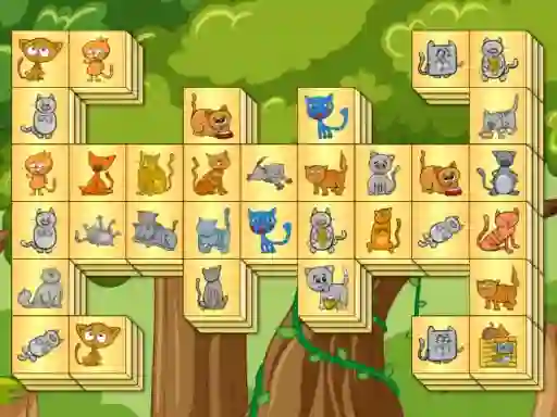 Igra Cats mahjong online