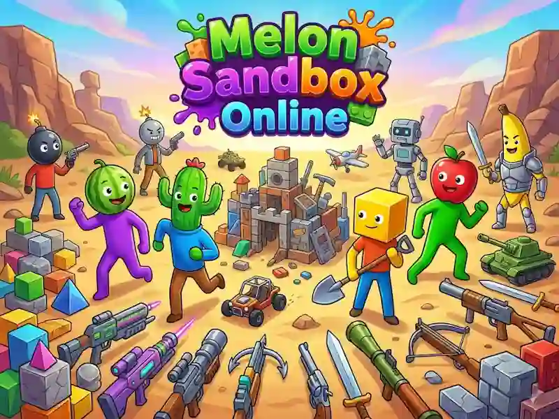 Igra Melon Sandbox Online online