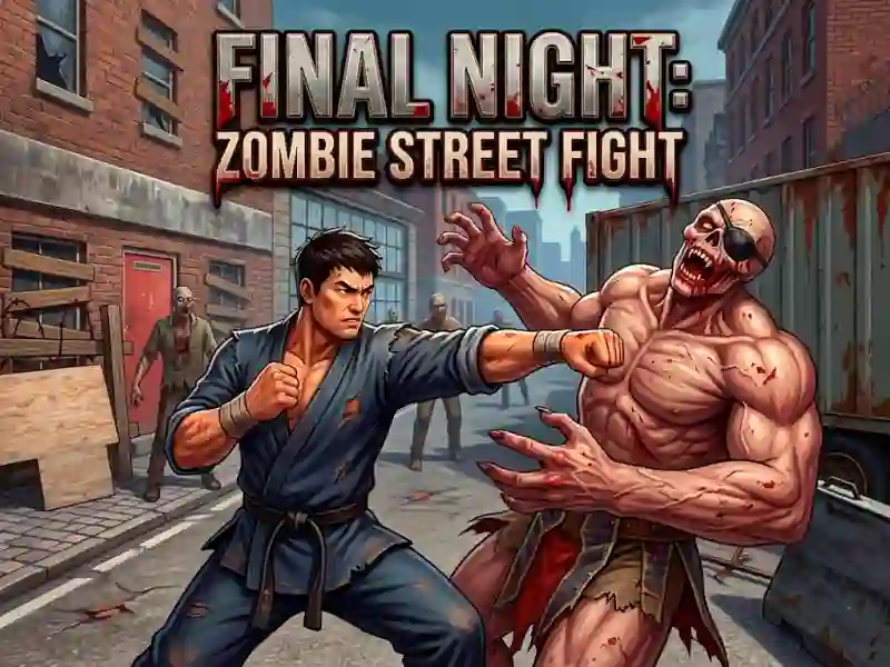 Igra Final Night: Zombie Street Fight online