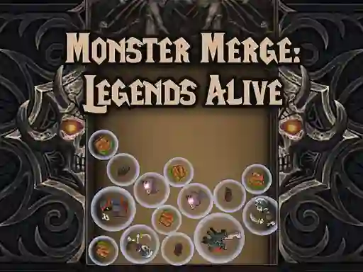 Igra Monster Merge Legends Alive online