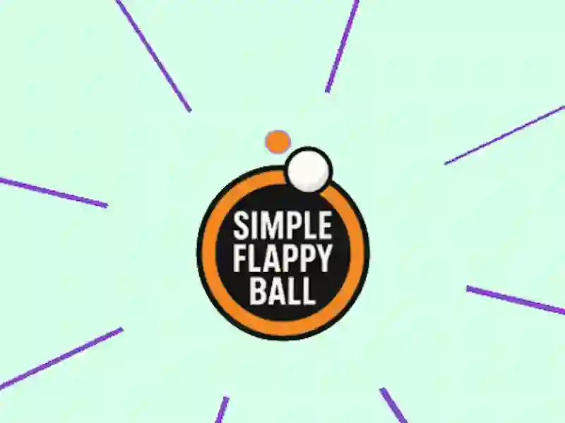 Igra Simple Flappy Ball online