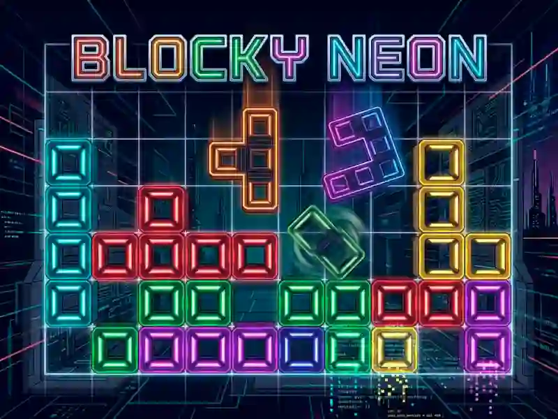 Igra Blocky Neon online