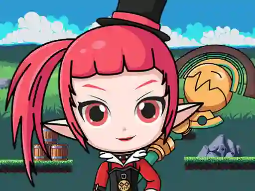 Igra Mage girl adventure online