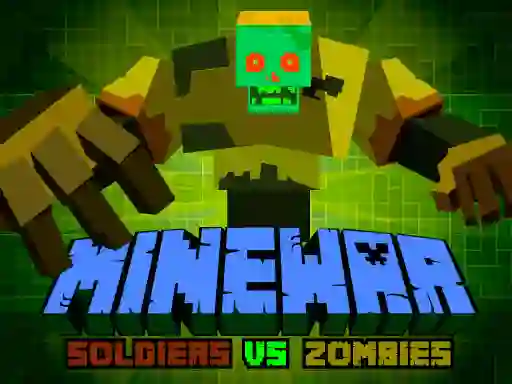 Igra Minewar Soldiers vs Zombies online