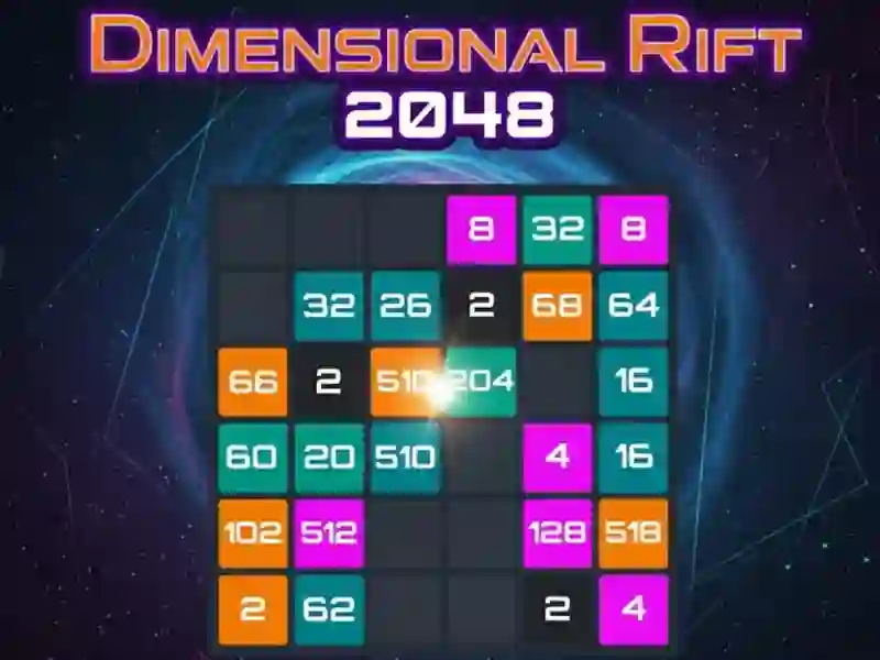 Igra Dimensional Rift 2048 online