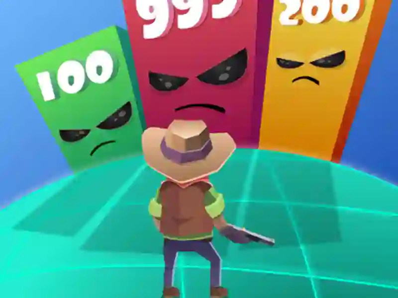 Igra Shoot Block Rush 3D online