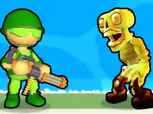 Igra Destruction of Stickman Zombie online