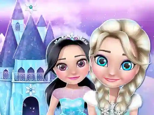 Igra Ice Princess Doll House online