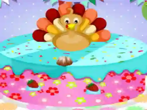 Igra Happy Thanksgiving Cake Master online