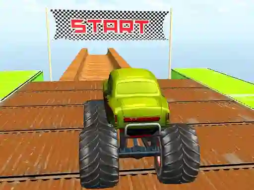 Igra Mega ramp Monster truck online