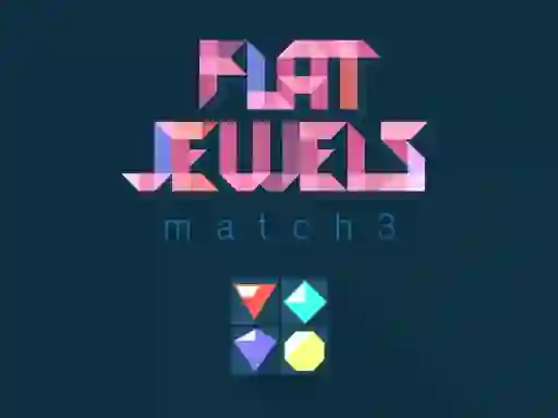 Igra Flat jewels match 3 online