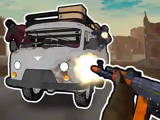 Igra Road Chase. Shooter Realistic Guns online