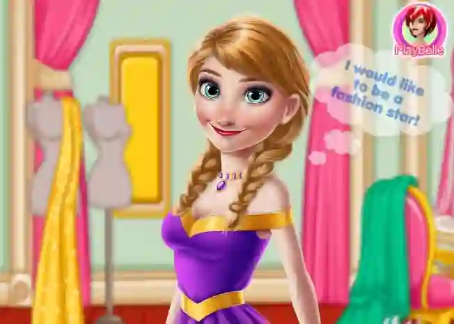 Igra Ice Princess Modeling Carrer online