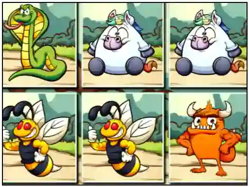 Igra Animals Memo Match online