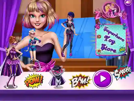 Igra Superhero Toy Shop online