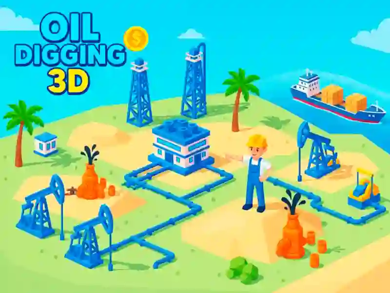 Igra Oil Digging 3D online