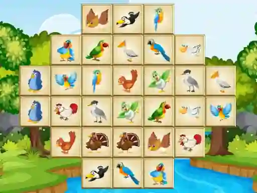 Igra Birds Mahjong Deluxe online