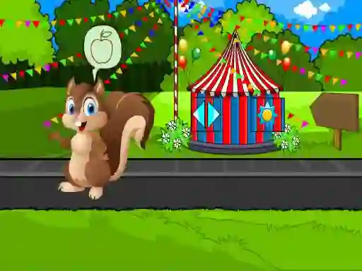 Igra Feed the squirrel online