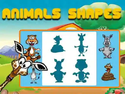Igra Animals Shapes online