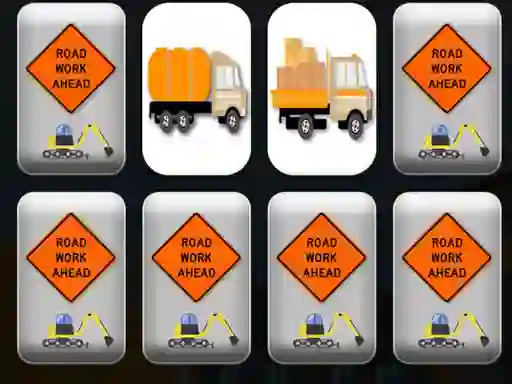 Igra Work Trucks Memory online
