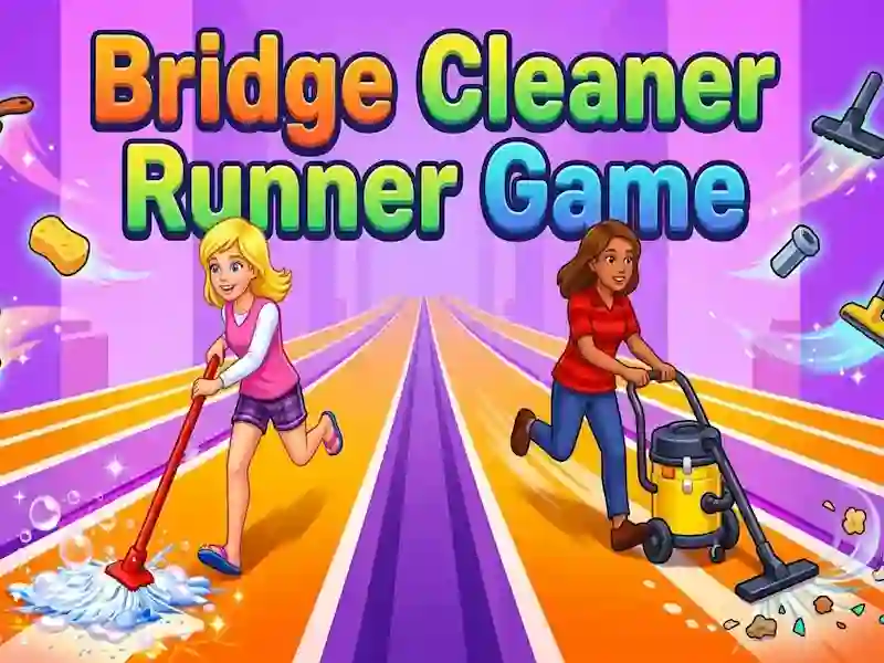 Igra Bridge Cleaner Runner Game online
