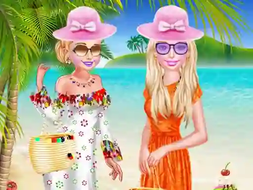 Igra BFF Spring Beach Holiday online