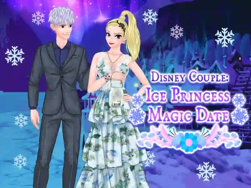 Igra Ice Couple Princess Magic Date online