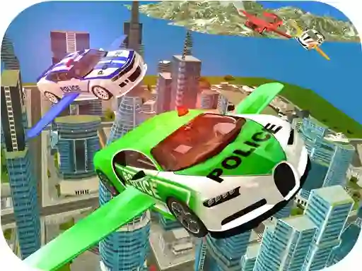 Igra Flying Police Car Simulator online