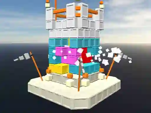 Igra Castle Block Destruction online
