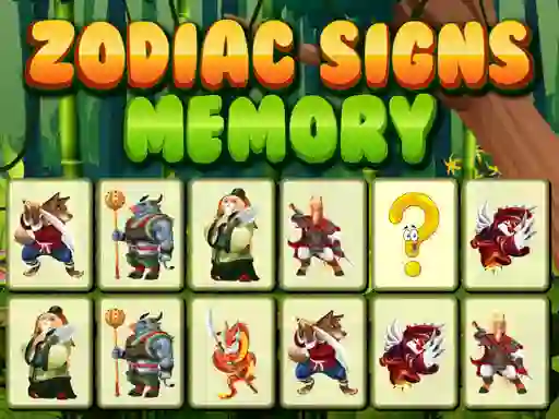 Igra Zodiac Signs Memory online