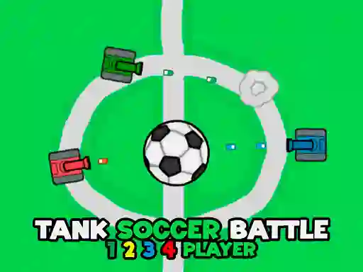 Igra Tank Soccer Battle 1 2 3 4 Player online