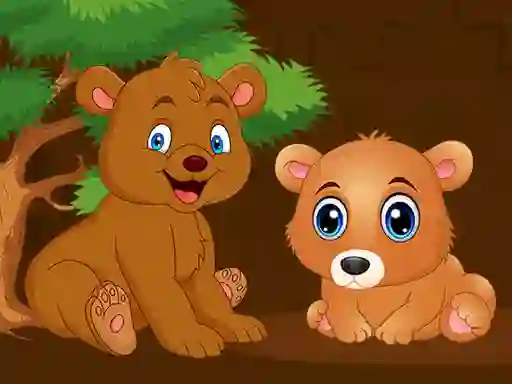 Igra Baby Bear Jigsaw online
