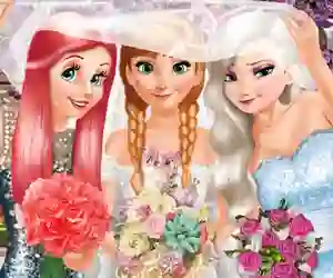 Igra Bride and Bridesmaides Dress up online