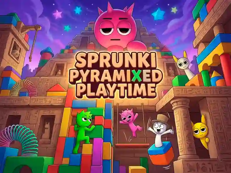 Igra Sprunki Pyramixed Playtime online
