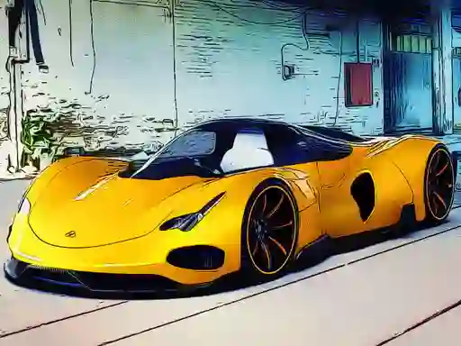 Igra Futuristic Car Models online